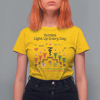 Joyful Kwanzaa Nurse Gift T Shirt For Women Light Up Everyday - Wonder Print Shop