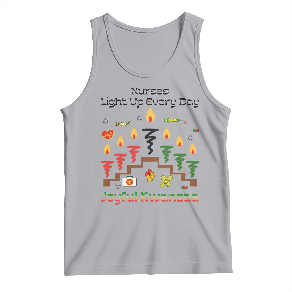 Joyful Kwanzaa Nurse Gift Tank Top Light Up Everyday - Wonder Print Shop
