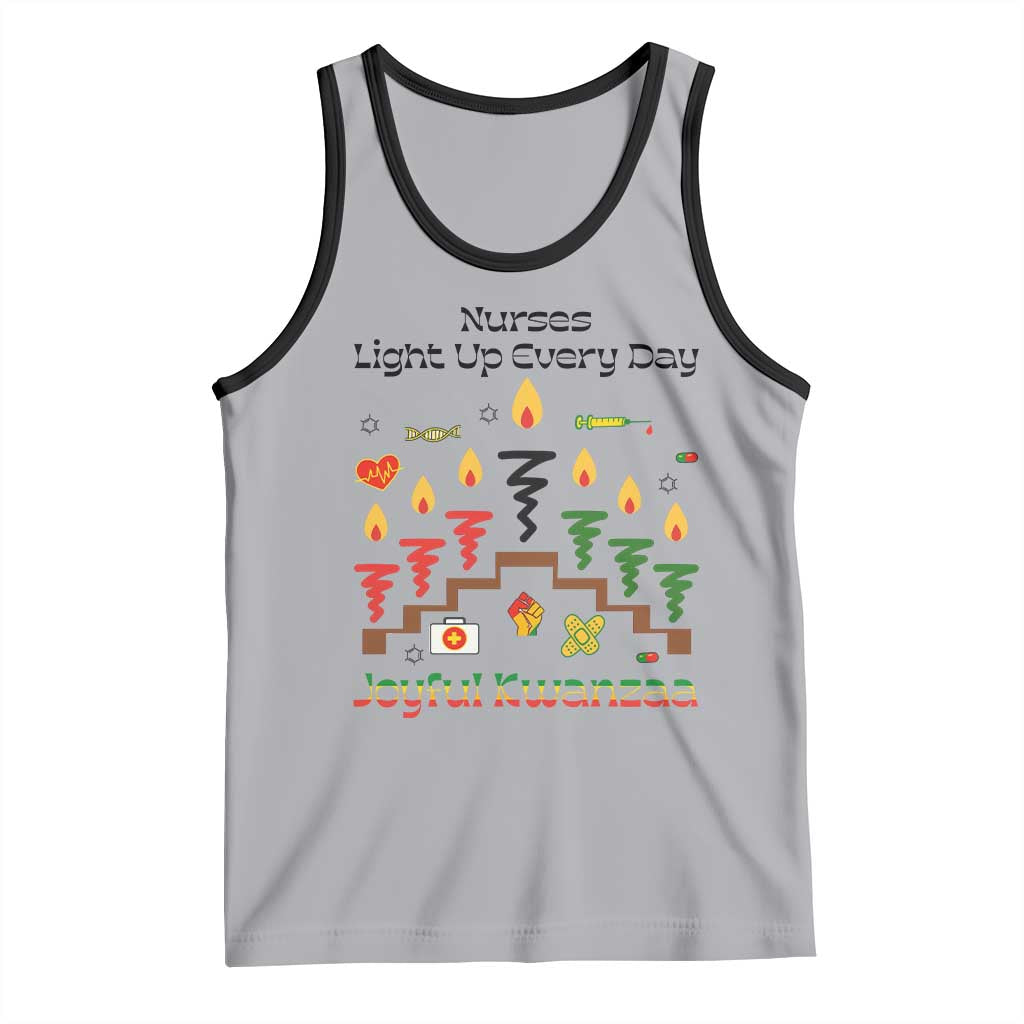 Joyful Kwanzaa Nurse Gift Tank Top Light Up Everyday - Wonder Print Shop