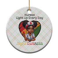 Nurses Light Up Everyday Ceramic Ornament Joyful Kwanzaa Celebration Gift - Wonder Print Shop