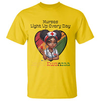 Nurses Light Up Everyday T Shirt Joyful Kwanzaa Celebration Gift - Wonder Print Shop