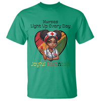 Nurses Light Up Everyday T Shirt Joyful Kwanzaa Celebration Gift - Wonder Print Shop