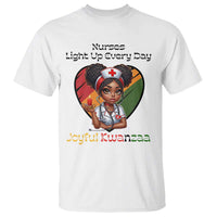 Nurses Light Up Everyday T Shirt Joyful Kwanzaa Celebration Gift - Wonder Print Shop