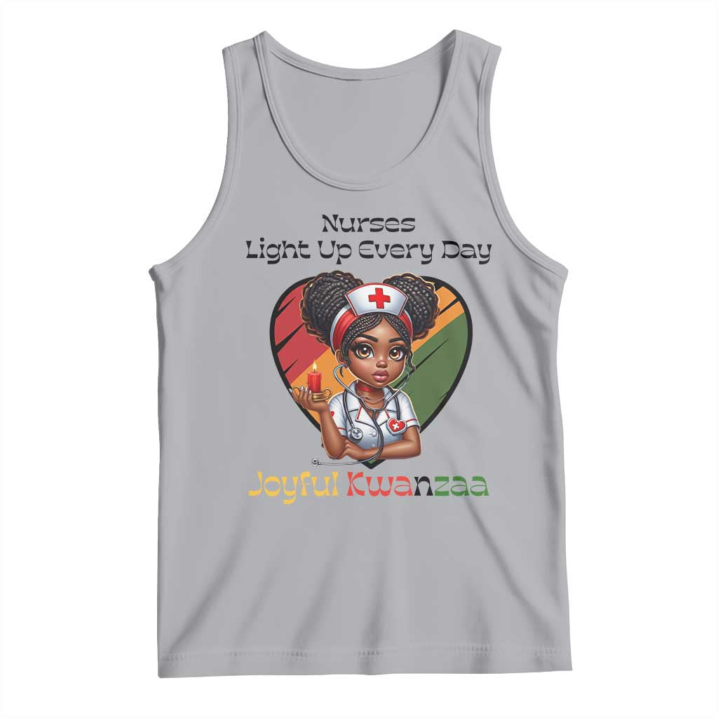 Nurses Light Up Everyday Tank Top Joyful Kwanzaa Celebration Gift - Wonder Print Shop