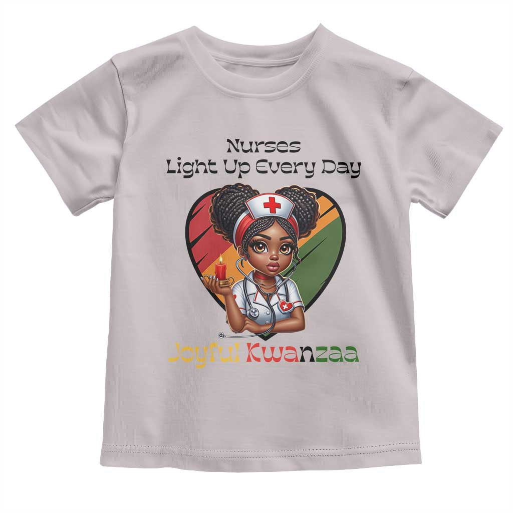 Nurses Light Up Everyday Toddler T Shirt Joyful Kwanzaa Celebration Gift - Wonder Print Shop