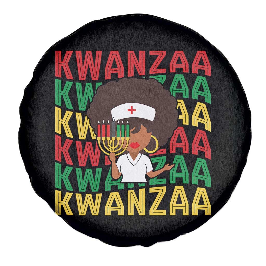 Kwanzaa Nurse Pride Spare Tire Cover African Heritage Holiday Gift - Wonder Print Shop