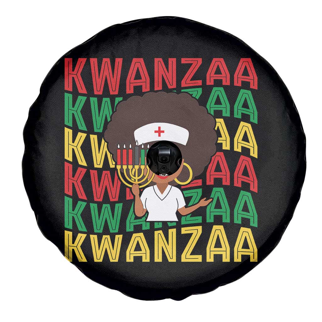 Kwanzaa Nurse Pride Spare Tire Cover African Heritage Holiday Gift - Wonder Print Shop