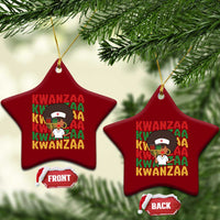 Kwanzaa Nurse Pride Ceramic Ornament African Heritage Holiday Gift - Wonder Print Shop