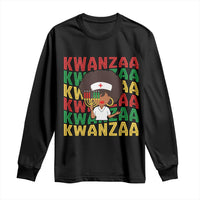 Kwanzaa Nurse Pride Long Sleeve Shirt African Heritage Holiday Gift - Wonder Print Shop