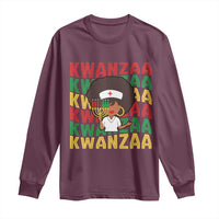 Kwanzaa Nurse Pride Long Sleeve Shirt African Heritage Holiday Gift - Wonder Print Shop