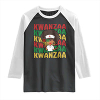 Kwanzaa Nurse Pride Raglan Shirt African Heritage Holiday Gift - Wonder Print Shop