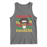 Kwanzaa Nurse Pride Tank Top African Heritage Holiday Gift - Wonder Print Shop