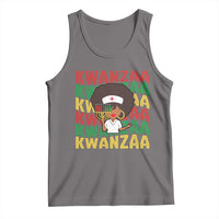 Kwanzaa Nurse Pride Tank Top African Heritage Holiday Gift - Wonder Print Shop