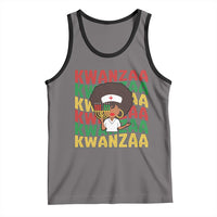 Kwanzaa Nurse Pride Tank Top African Heritage Holiday Gift - Wonder Print Shop