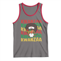 Kwanzaa Nurse Pride Tank Top African Heritage Holiday Gift - Wonder Print Shop