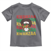 Kwanzaa Nurse Pride Toddler T Shirt African Heritage Holiday Gift - Wonder Print Shop