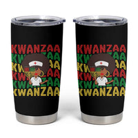 Kwanzaa Nurse Pride Tumbler Cup African Heritage Holiday Gift - Wonder Print Shop
