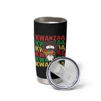 Kwanzaa Nurse Pride Tumbler Cup African Heritage Holiday Gift - Wonder Print Shop
