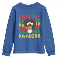 Kwanzaa Nurse Pride Youth Sweatshirt African Heritage Holiday Gift - Wonder Print Shop