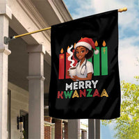 Merry Kwanzaa Garden Flag Nurse African American Holiday Celebration Gift - Wonder Print Shop