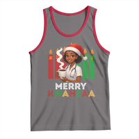 Merry Kwanzaa Tank Top Nurse African American Holiday Celebration Gift - Wonder Print Shop