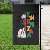 African American Nurse Garden Flag Joyful Kwanzaa Celebration Gift - Wonder Print Shop