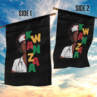 African American Nurse Garden Flag Joyful Kwanzaa Celebration Gift - Wonder Print Shop