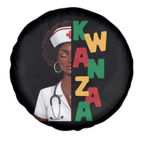 African American Nurse Spare Tire Cover Joyful Kwanzaa Celebration Gift - Wonder Print Shop