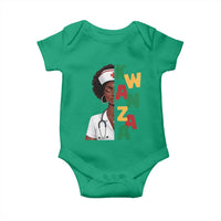 African American Nurse Baby Onesie Joyful Kwanzaa Celebration Gift - Wonder Print Shop
