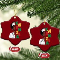African American Nurse Ceramic Ornament Joyful Kwanzaa Celebration Gift - Wonder Print Shop
