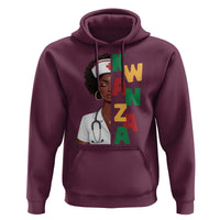 African American Nurse Hoodie Joyful Kwanzaa Celebration Gift - Wonder Print Shop
