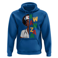 African American Nurse Hoodie Joyful Kwanzaa Celebration Gift - Wonder Print Shop