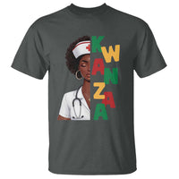 African American Nurse T Shirt Joyful Kwanzaa Celebration Gift - Wonder Print Shop