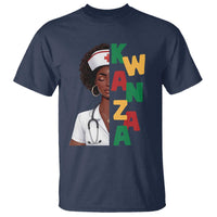 African American Nurse T Shirt Joyful Kwanzaa Celebration Gift - Wonder Print Shop