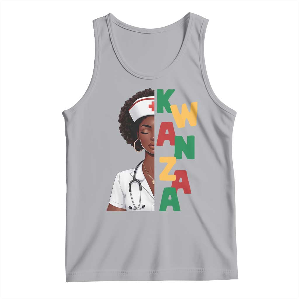 African American Nurse Tank Top Joyful Kwanzaa Celebration Gift - Wonder Print Shop