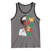 African American Nurse Tank Top Joyful Kwanzaa Celebration Gift - Wonder Print Shop