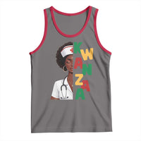African American Nurse Tank Top Joyful Kwanzaa Celebration Gift - Wonder Print Shop