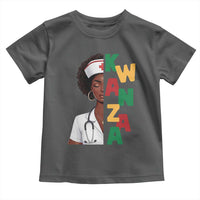 African American Nurse Toddler T Shirt Joyful Kwanzaa Celebration Gift - Wonder Print Shop