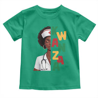 African American Nurse Toddler T Shirt Joyful Kwanzaa Celebration Gift - Wonder Print Shop