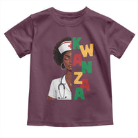 African American Nurse Toddler T Shirt Joyful Kwanzaa Celebration Gift - Wonder Print Shop