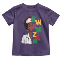 African American Nurse Toddler T Shirt Joyful Kwanzaa Celebration Gift - Wonder Print Shop