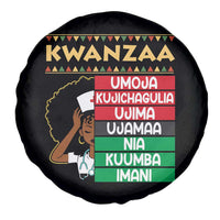 7 Principles Of Kwanzaa Spare Tire Cover Nurse Pride African American Heritage Gift - Wonder Print Shop