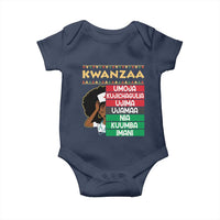 7 Principles Of Kwanzaa Baby Onesie Nurse Pride African American Heritage Gift - Wonder Print Shop