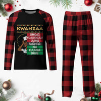 7 Principles Of Kwanzaa Plaid Pajama Set Nurse Pride African American Heritage Gift - Wonder Print Shop