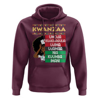 7 Principles Of Kwanzaa Hoodie Nurse Pride African American Heritage Gift - Wonder Print Shop