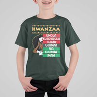 7 Principles Of Kwanzaa T Shirt For Kid Nurse Pride African American Heritage Gift - Wonder Print Shop