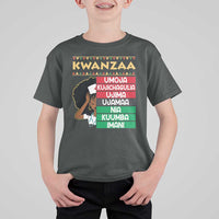 7 Principles Of Kwanzaa T Shirt For Kid Nurse Pride African American Heritage Gift - Wonder Print Shop