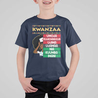 7 Principles Of Kwanzaa T Shirt For Kid Nurse Pride African American Heritage Gift - Wonder Print Shop