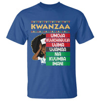 7 Principles Of Kwanzaa T Shirt Nurse Pride African American Heritage Gift - Wonder Print Shop
