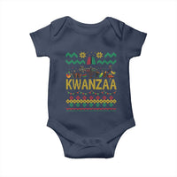 Funny Kwanzaa Celebration Ugly Sweater Baby Onesie African Heritage Holiday Gift - Wonder Print Shop